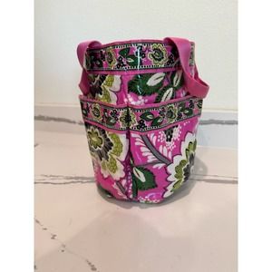 Vera Bradley Shower Caddy Tote Pink Floral‎ Dorm Travel